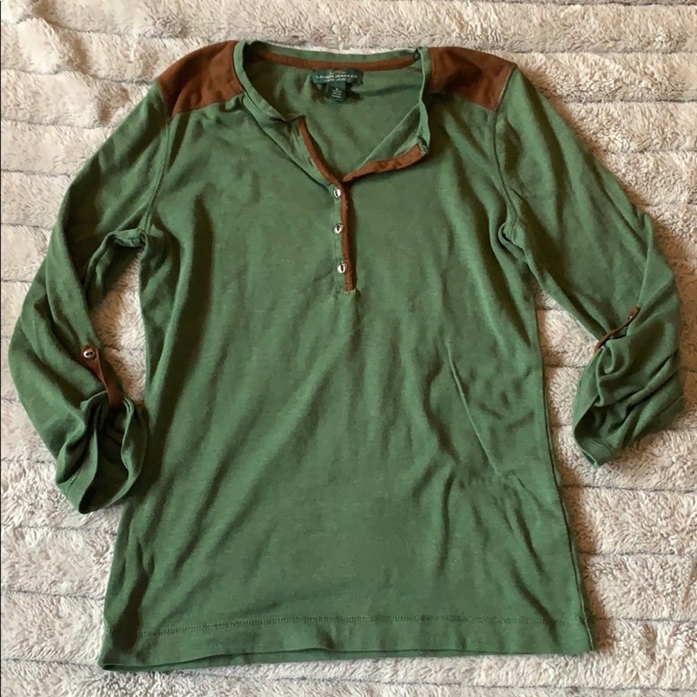 Lauren Ralph Lauren 3/4 Sleeve Top